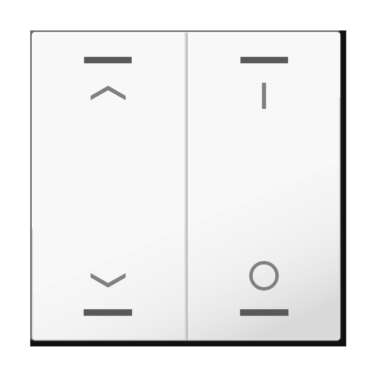 MDT Wippe KNXTasterLight63 BE-TAL63W204.C1 MDT Wippe KNXTasterLight63 BE-TAL63W204.C1