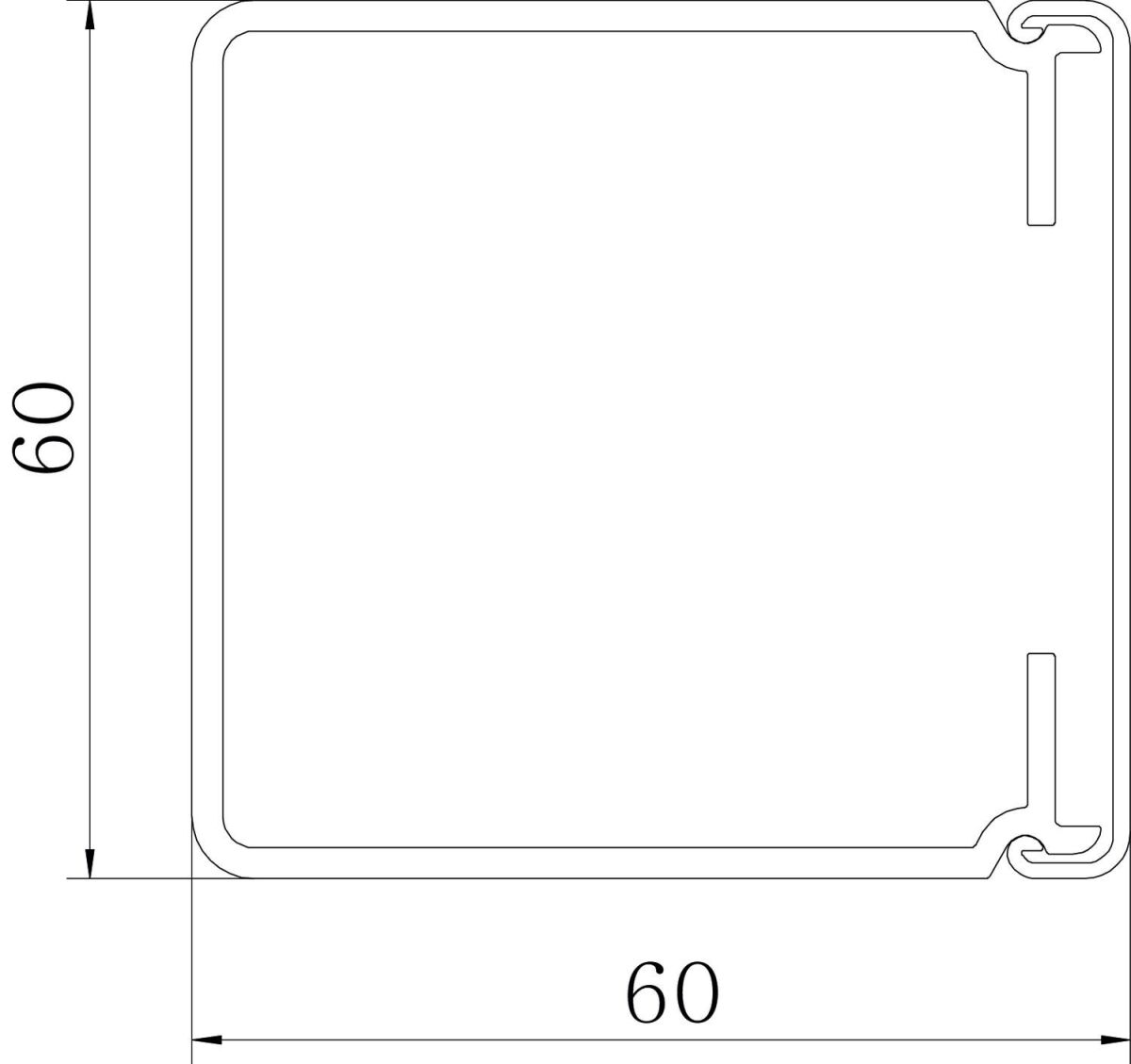 LE Kanalunter/-oberteil LE 6060 lgr