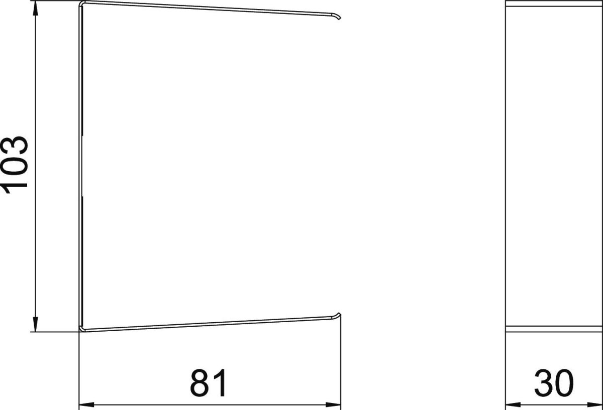 Stoßstellenabdeckung PLM SV 0810 FS