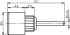 MCX-Einpressbuchse 50Ohm 100025004