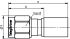 SMA-Kabelstecker cr/cr AU 100024635