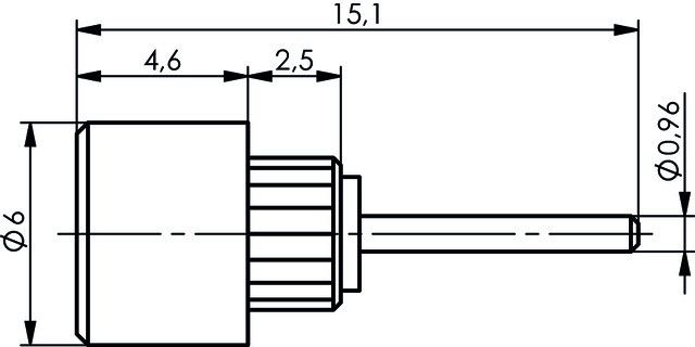 MCX-Einpressbuchse 50Ohm 100025004