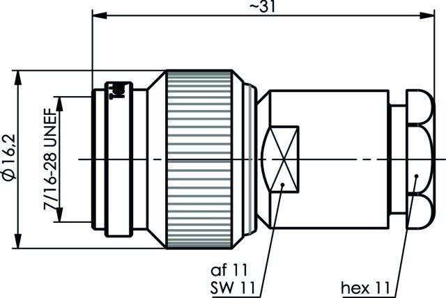 TNC Kabelstecker 100023816