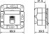 Anschlußdose E-DATC6 8(8)UPkrws
