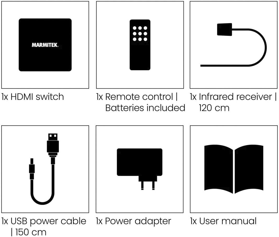 HDMI Switch MARMITEK Connect350