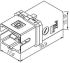 Buchseneinsatz LWL SC IE-BI-SCRJ2SC-SM-C