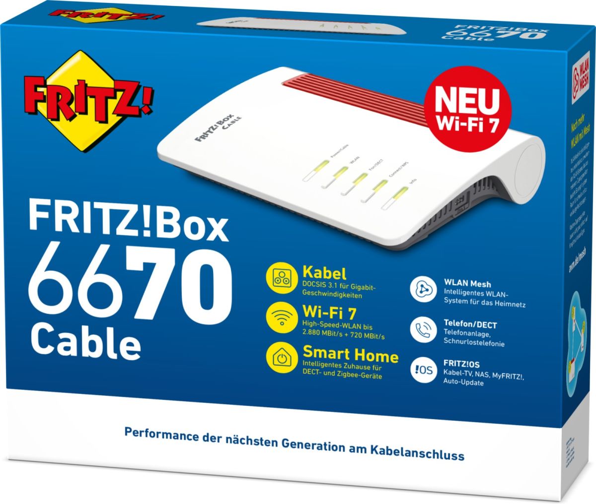 WLAN Router FRITZ!Box 6670 Cable