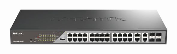 28-Port Gigabit Switch DSS-200G-28MP/E 28-Port Gigabit Switch DSS-200G-28MP/E