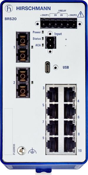 Ind.Ethernet Switch BRS20-8TX/2FX-SM Ind.Ethernet Switch BRS20-8TX/2FX-SM