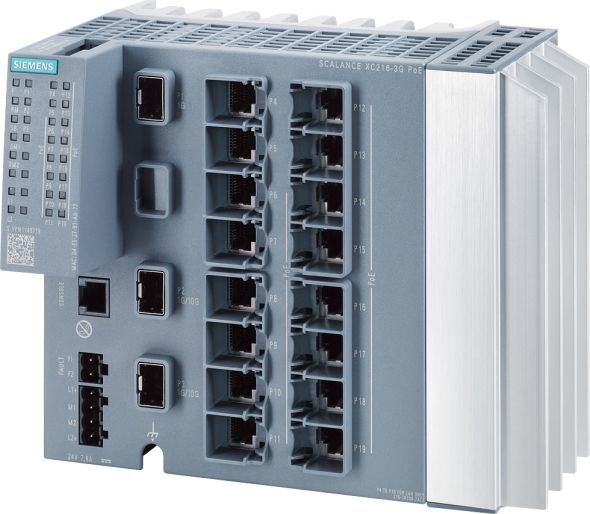 SCALANCE XC216-3G PoE 24V 6GK5216-3RS00-2AC2 SCALANCE XC216-3G PoE 24V 6GK5216-3RS00-2AC2