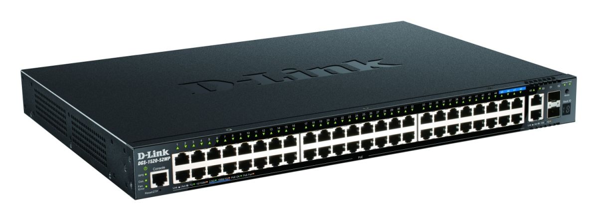 Smart Managed Switch DGS-1520-52MP