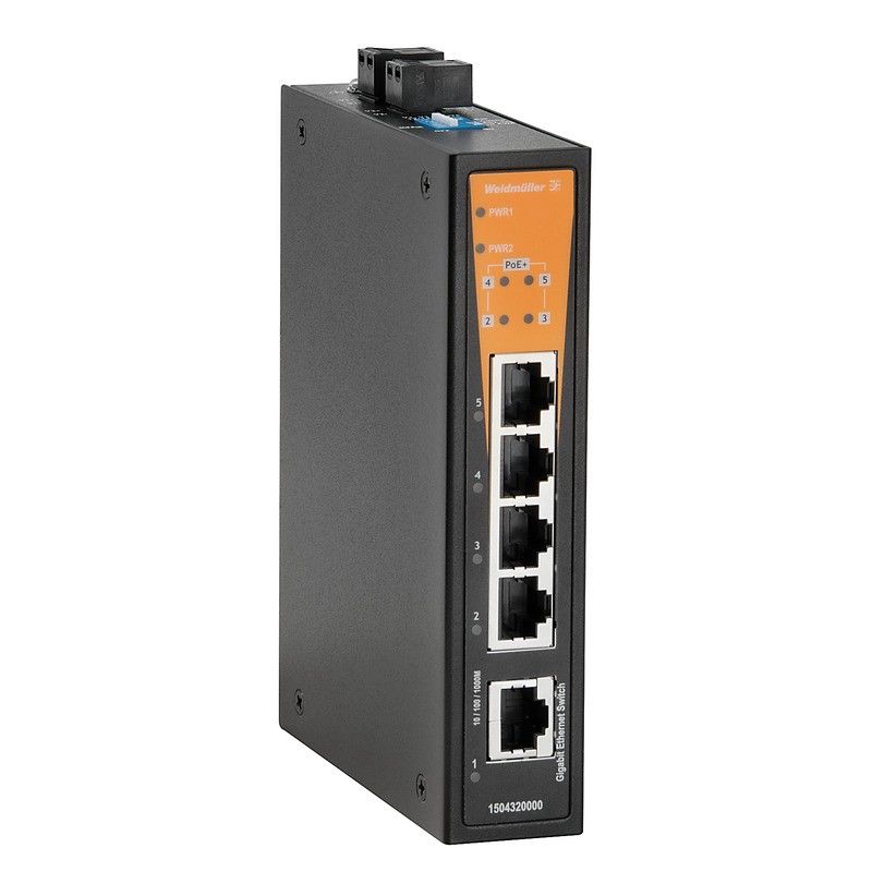 Netzwerk-Switch IE-SW-BL05-1GT4GTPOE