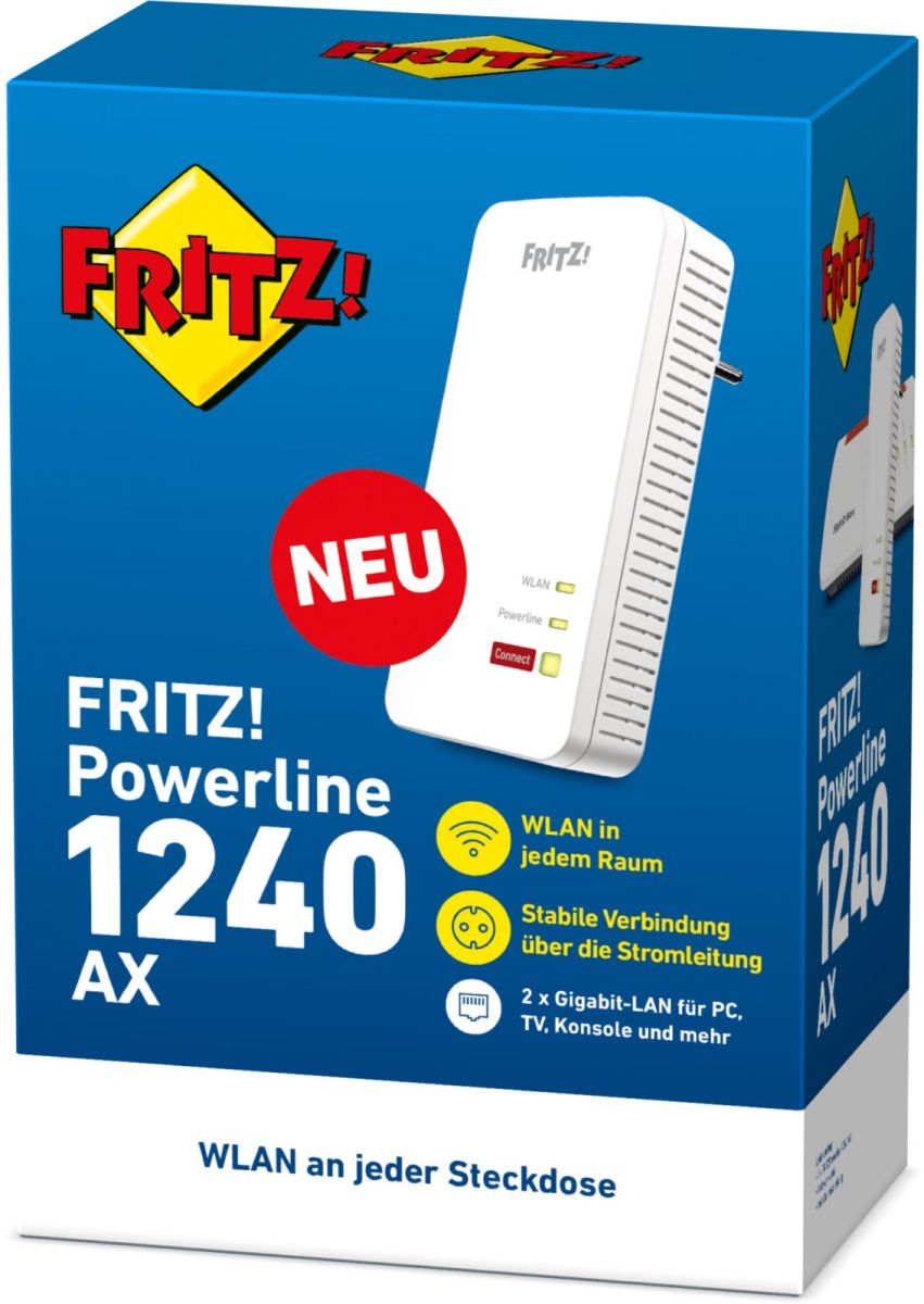 Powerline Einzeladapter FRITZ!Powerline1240