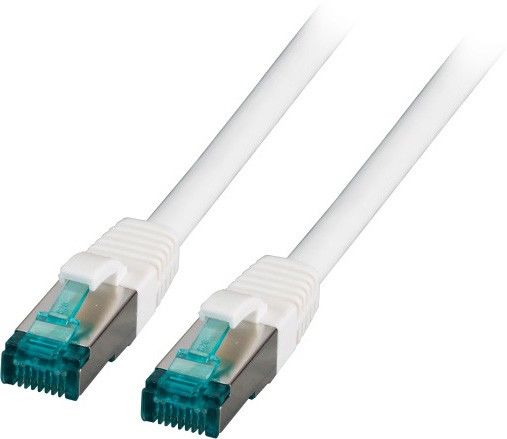 Patchkabel Cat.6A S/FTP EC6000A 0.5m ws Patchkabel Cat.6A S/FTP EC6000A 0.5m ws