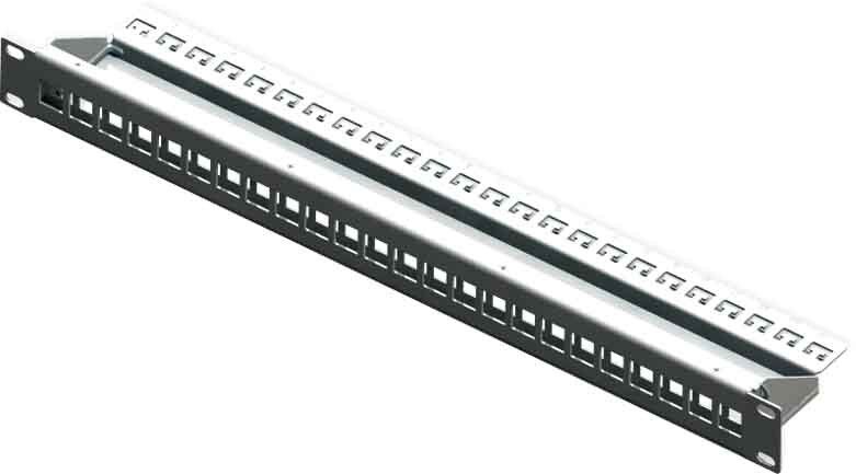 Patchpanel 24-fach MMCPNLX24SIJ8MIL Patchpanel 24-fach MMCPNLX24SIJ8MIL