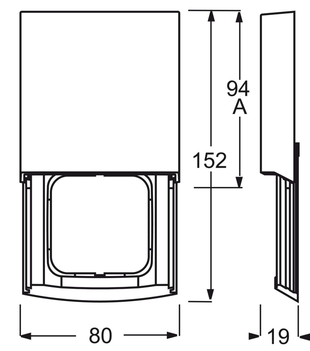 Rahmen 1-fach 1746 ZRKT-260