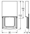 Rahmen 1-fach 1746 ZRKT-20