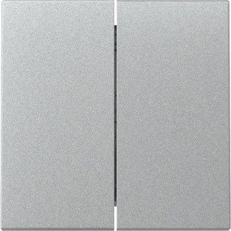Wippe 329526 2-fach alu - neue Generation Wippe 329526 2-fach alu - neue Generation