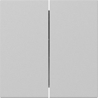 Wippe 3495015 2-fach gerade grau matt - neue Generation Wippe 3495015 2-fach gerade grau matt - neue Generation