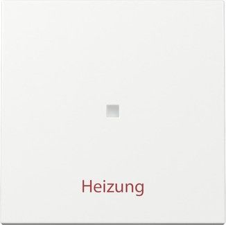 Wippe 367803 Kontrollf. + Heizung reinweiß glänzend - neue Generation Wippe 367803 Kontrollf. + Heizung reinweiß glänzend - neue Generation