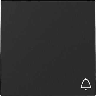 Wippe 3286005 Symb. Klingel schwarz matt - neue Generation Wippe 3286005 Symb. Klingel schwarz matt - neue Generation