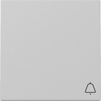 Wippe 3286015 Symb. Klingel grau matt - neue Generation Wippe 3286015 Symb. Klingel grau matt - neue Generation
