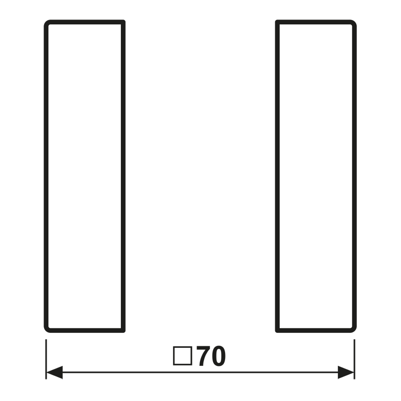 Tastensatz 1fach LC 501 TSA 209