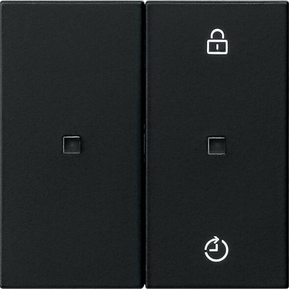 Funk-Bedienaufsatz 5493005 schwarz matt Funk-Bedienaufsatz 5493005 schwarz matt