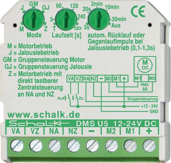 AUF/ZU-Steuerung DMS U5 AUF/ZU-Steuerung DMS U5