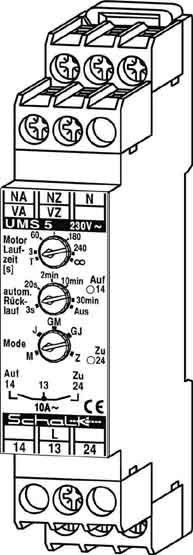 AUF/ZU-Steuerung UMS 5 (24V UC) AUF/ZU-Steuerung UMS 5 (24V UC)