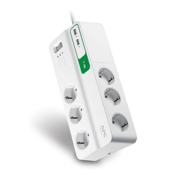 Überspannungssteckdosen PM6U-GR Überspannungssteckdosen PM6U-GR