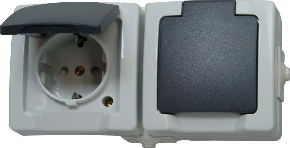 Schutzkont.-Steckdose AP 137056002 Schutzkont.-Steckdose AP 137056002