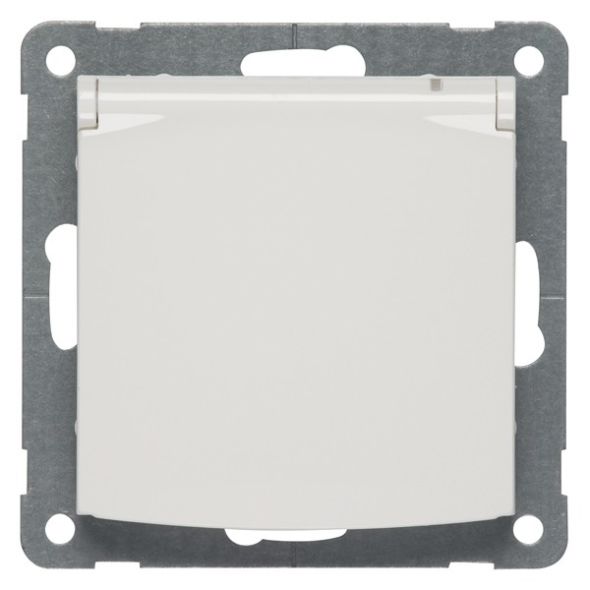 Steckdose Erdungsstift B 11.6671.70 K SI Steckdose Erdungsstift B 11.6671.70 K SI