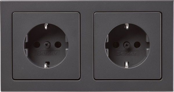 Steckdosen-Kom SCHUKO 2f m 47206096 Steckdosen-Kom SCHUKO 2f m 47206096