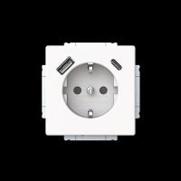 SCHUKO Steckdose 20 EUCB2USBAC-884