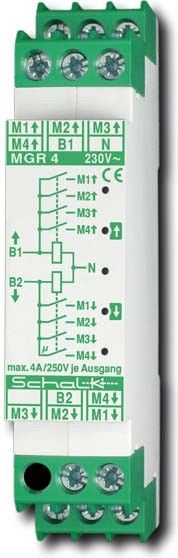 Motor-Gruppen-Relais MGR 4 Motor-Gruppen-Relais MGR 4