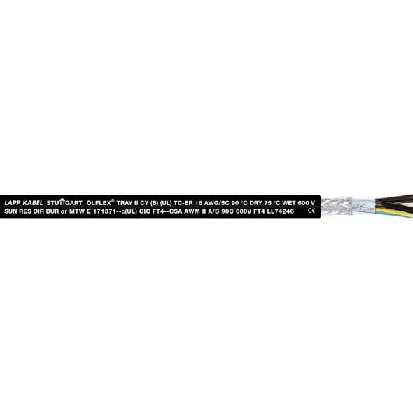Ölflex Tray II CY 2216040 4G 16AWG T610 Ölflex Tray II CY 2216040 4G 16AWG T610