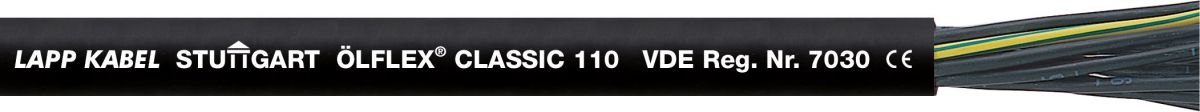 Ölflex Classic 110 BK 1119891 25G2,5mm² T500 Ölflex Classic 110 BK 1119891 25G2,5mm² T500