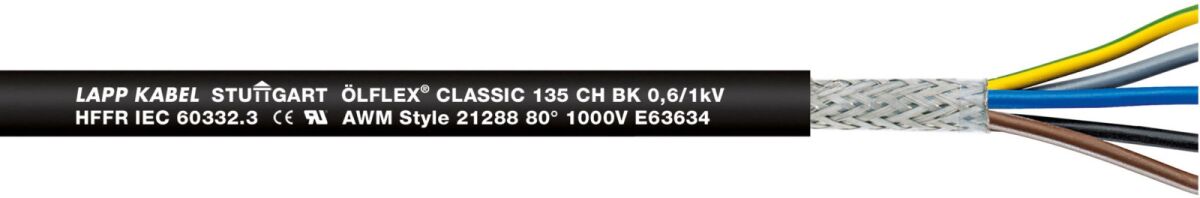 ÖLFLEX CLASSIC 135 CH BK 1123471 ÖLFLEX CLASSIC 135 CH BK 1123471