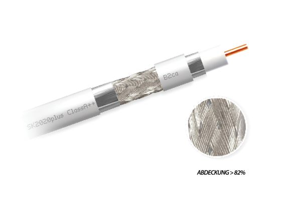 Hochgeflechts-Koaxkabel SK2020/250plus SP250 Hochgeflechts-Koaxkabel SK2020/250plus SP250