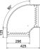 Bogen 90 Grad RB 90 630 FS