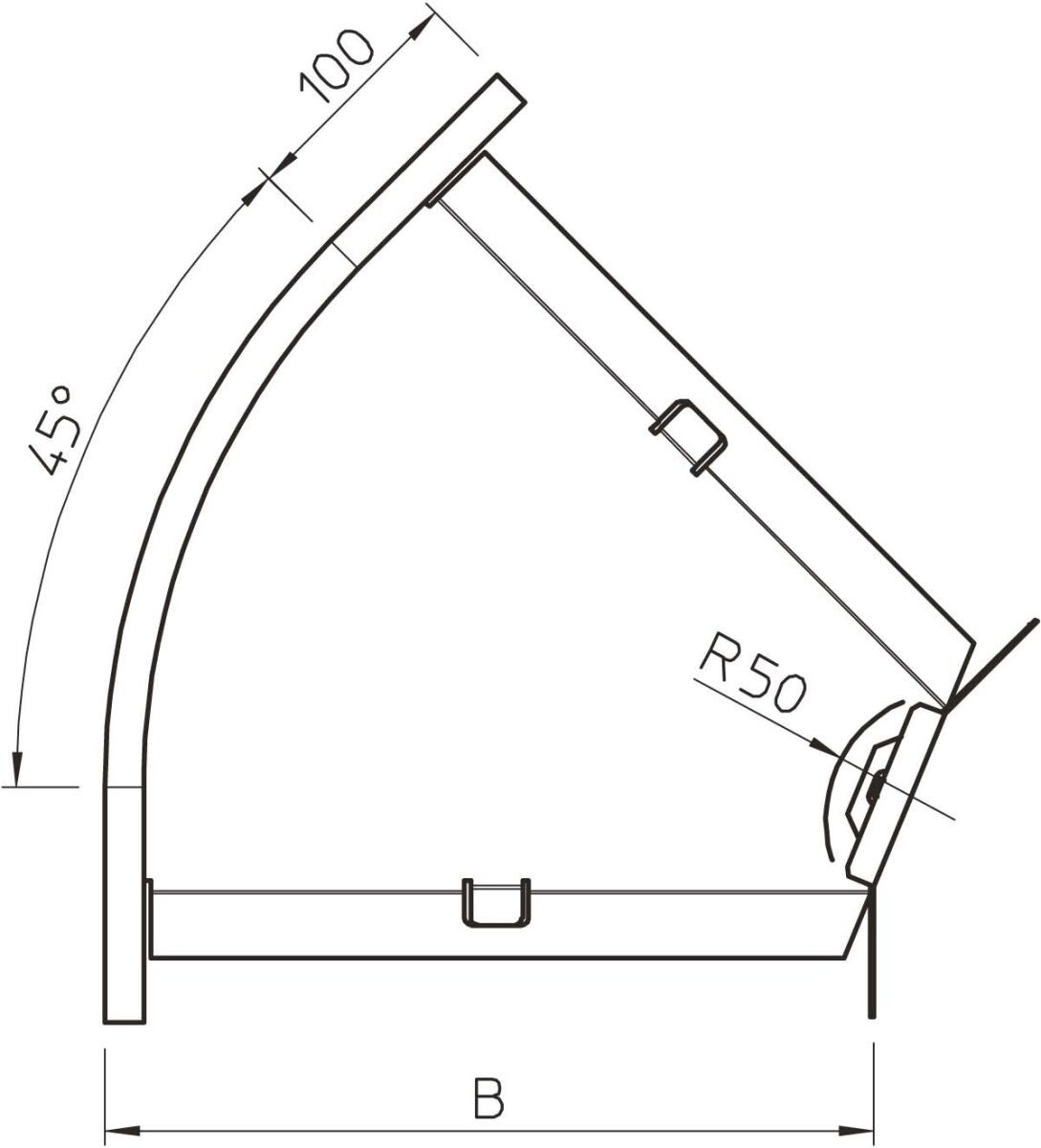 Bogen 45Gr. 7000472