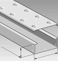 Kabelkanal-Körper+Deckel KD20 200/100