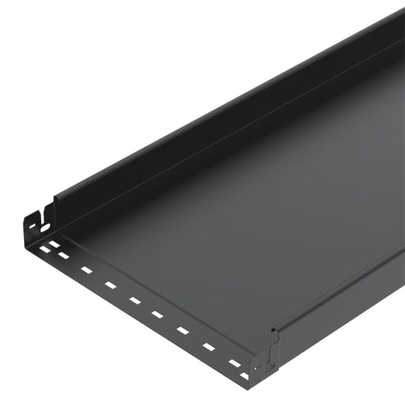 Kabelrinne MKSMU ungelocht MKSMU 640 FSK SW Kabelrinne MKSMU ungelocht MKSMU 640 FSK SW