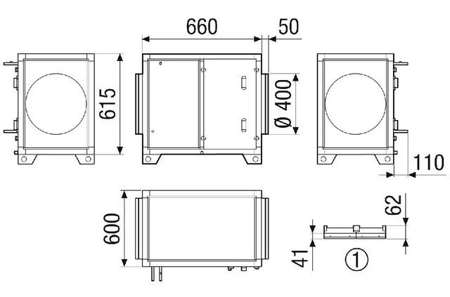 DX-Kühlregister NHKR-MV4516VCCDX12NC