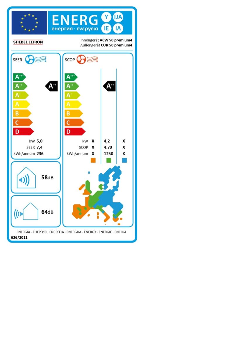 Split-Raumklimasystem CAWR 50 premium4