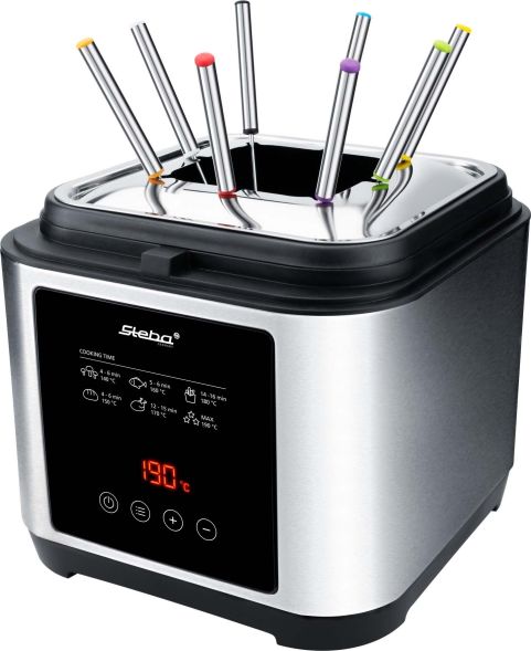 Fritteuse/Fondue-Set DF 150F eds/sw Fritteuse/Fondue-Set DF 150F eds/sw
