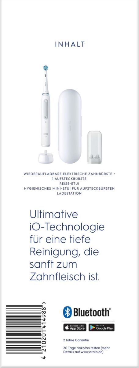 Zahnbürste+Etui iO 4 +Reiseetui ws