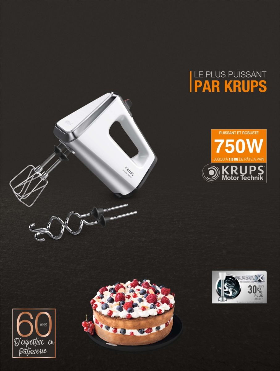 Handmixer m.Mixstab GN9121 ws/si