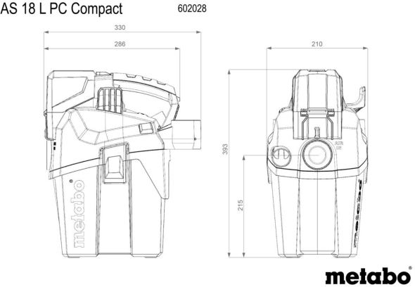 Akku-Allessauger AS 18 L PC Compact Akku-Allessauger AS 18 L PC Compact